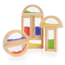 Load image into Gallery viewer, Rainbow Blocks Crystal Bead