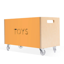 Load image into Gallery viewer, Toy Box Chest on Casters