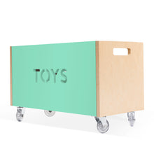 Load image into Gallery viewer, Toy Box Chest on Casters