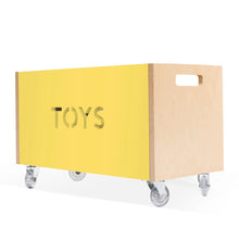 Load image into Gallery viewer, Toy Box Chest on Casters
