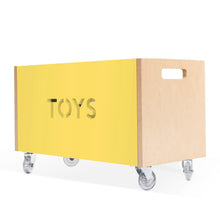 Load image into Gallery viewer, Toy Box Chest on Casters