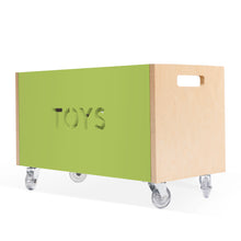 Load image into Gallery viewer, Toy Box Chest on Casters