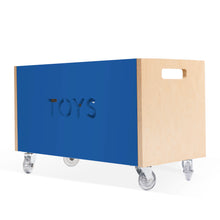 Load image into Gallery viewer, Toy Box Chest on Casters