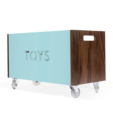 Load image into Gallery viewer, Toy Box Chest on Casters