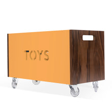 Load image into Gallery viewer, Toy Box Chest on Casters