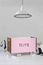 Load image into Gallery viewer, Toy Box Chest on Casters