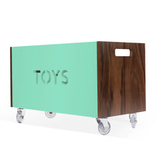 Load image into Gallery viewer, Toy Box Chest on Casters