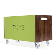 Load image into Gallery viewer, Toy Box Chest on Casters