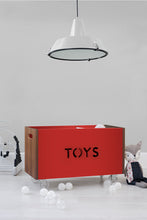 Load image into Gallery viewer, Toy Box Chest on Casters