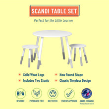 Load image into Gallery viewer, Scandi Round Table & Chairs