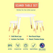 Load image into Gallery viewer, Scandi Round Table & Chairs
