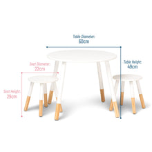 Load image into Gallery viewer, Scandi Round Table & Chairs