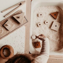 Load image into Gallery viewer, Natural Shape Sorter