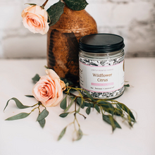 Load image into Gallery viewer, Wildflower Citrus Essential Oil Candles