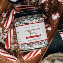 Load image into Gallery viewer, Peppermint Twist Essential Oil Candles