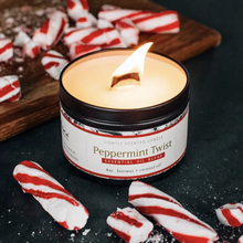 Load image into Gallery viewer, Peppermint Twist Essential Oil Candles