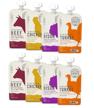Load image into Gallery viewer, Organic Ethically Sourced Meats Baby Food Variety Pack
