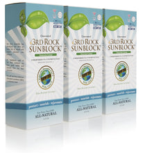 Load image into Gallery viewer, 3rd Rock Sunblock® Sunscreen Lotion - Unscented - Zinc Oxide SPF 35 (3-pack)