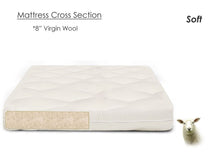 Load image into Gallery viewer, Teddy Bear Organic Wool Mattress