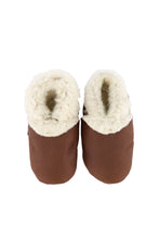 Load image into Gallery viewer, Toffee Kina Booties - Nappa