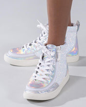 Load image into Gallery viewer, Kids' Unicorn Metallic Glitter Billy Classic Lace Highs
