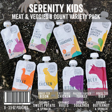 Load image into Gallery viewer, Meat & Veggies Baby Food Variety Pack