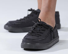 Load image into Gallery viewer, Kids' Black to the Floor Billy Classic Lace Lows