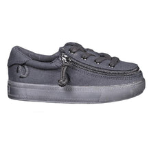 Load image into Gallery viewer, Toddler Black to the Floor Canvas Billy Classic Lace Lows