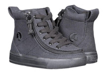 Load image into Gallery viewer, Toddler Black to the Floor Canvas Billy Classic Lace Highs
