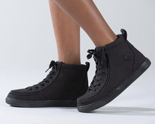 Load image into Gallery viewer, Kids' Black to the Floor Billy Classic Lace Highs