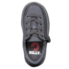 Load image into Gallery viewer, Toddler Black to the Floor Canvas Billy Classic Lace Lows