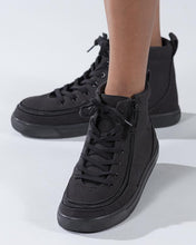 Load image into Gallery viewer, Kids' Black to the Floor Billy Classic Lace Highs