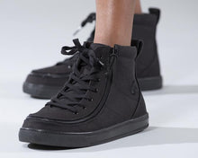Load image into Gallery viewer, Kids' Black to the Floor Billy Classic Lace Highs