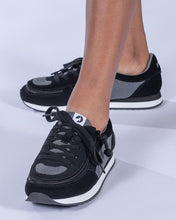 Load image into Gallery viewer, Kids' Black & Charcoal Billy Joggers