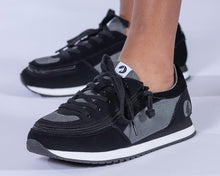 Load image into Gallery viewer, Kids' Black & Charcoal Billy Joggers