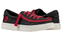 Load image into Gallery viewer, Kids' Black & Red Billy Classic Lace Lows