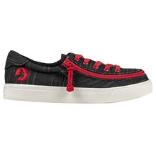 Load image into Gallery viewer, Kids' Black & Red Billy Classic Lace Lows