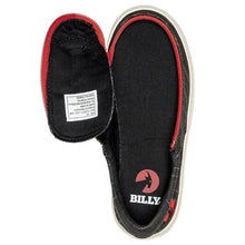 Load image into Gallery viewer, Kids' Black & Red Billy Classic Lace Lows