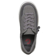Load image into Gallery viewer, Kids' Dark Grey Billy Classic Lace Lows