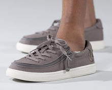 Load image into Gallery viewer, Kids' Dark Grey Billy Classic Lace Lows