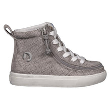 Load image into Gallery viewer, Toddler Grey Jersey Billy Classic Lace Highs