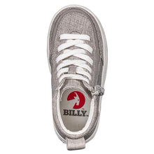 Load image into Gallery viewer, Toddler Grey Jersey Billy Classic Lace Highs