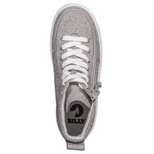 Load image into Gallery viewer, Kids' Grey Jersey Billy Classic Lace Highs