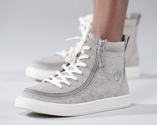 Load image into Gallery viewer, Kids' Grey Jersey Billy Classic Lace Highs