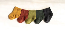 Load image into Gallery viewer, Merino Infant Nature Socks 5-Pack - Harakeke