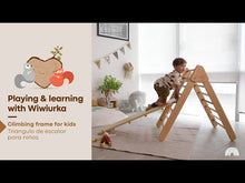 Load and play video in Gallery viewer, Large Foldable Pikler Triangle