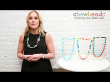 Load and play video in Gallery viewer, Chewbeads Chelsea Teething Necklace
