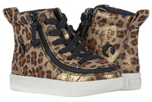 Load image into Gallery viewer, Toddler Leopard Shimmer Billy Classic Lace Highs