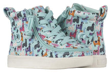 Load image into Gallery viewer, Toddler Mint Llama Billy Classic Lace Highs