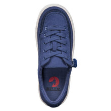 Load image into Gallery viewer, Kids' Navy Billy Classic Lace Lows